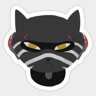 Overwatch Cats Doomfist Sticker